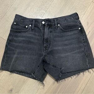 Madewell Charcoal Jean Shorts